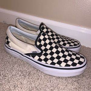 Women’s Checkered Slip-On Vans